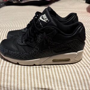 Nike Air Max Black and White Sneakers
